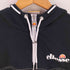 エレッセ ellesse アームライン ステッチデザイン クロップド アノラック パーカー レディース EU : 34