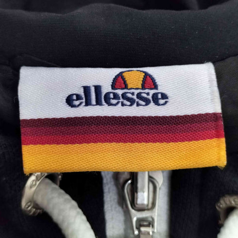 エレッセ ellesse アームライン ステッチデザイン クロップド アノラック パーカー レディース EU : 34