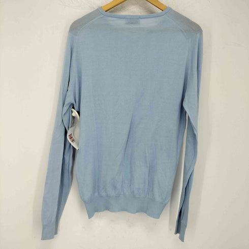 ジョンスメドレー JOHN SMEDLEY イングランド製 コットン Vネックニット メンズ JPN:M