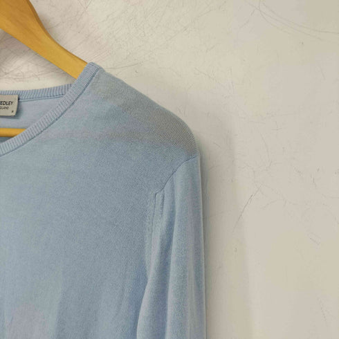 ジョンスメドレー JOHN SMEDLEY イングランド製 コットン Vネックニット メンズ JPN:M