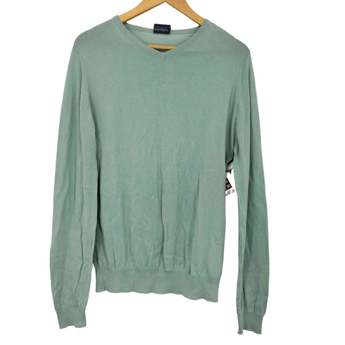 ジョンスメドレー JOHN SMEDLEY イングランド製 コットン Vネックニット メンズ JPN:M