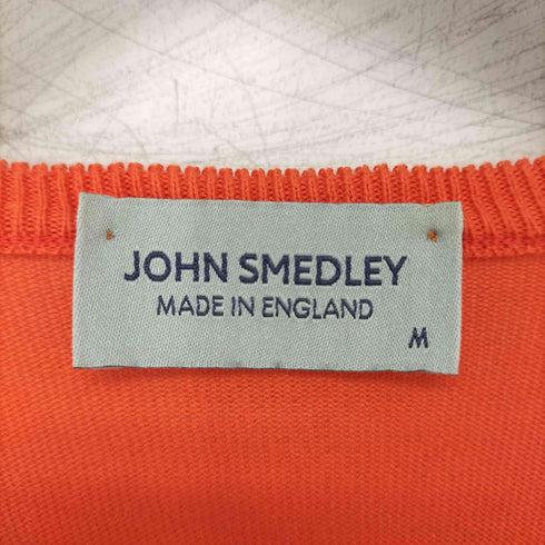 ジョンスメドレー JOHN SMEDLEY イングランド製 コットン クルーネックニット メンズ JPN:M