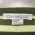 ジョンスメドレー JOHN SMEDLEY イングランド製 コットン ボーダー クルーネックニット メンズ JPN:M