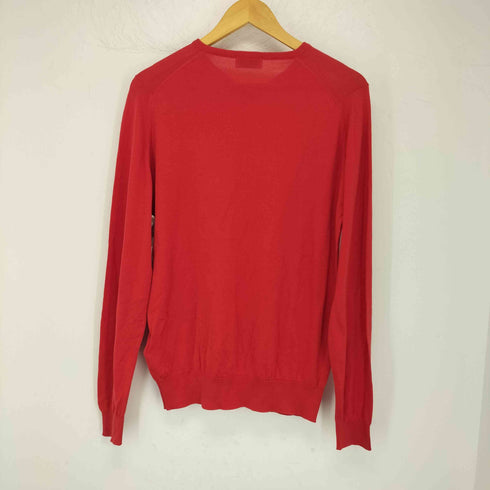 ジョンスメドレー JOHN SMEDLEY イングランド製 コットン Vネックニット メンズ JPN:M