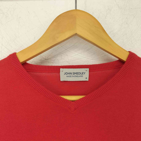 ジョンスメドレー JOHN SMEDLEY イングランド製 コットン Vネックニット メンズ JPN:M