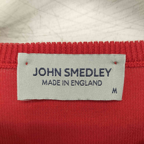 ジョンスメドレー JOHN SMEDLEY イングランド製 コットン Vネックニット メンズ JPN:M