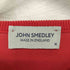 ジョンスメドレー JOHN SMEDLEY イングランド製 コットン Vネックニット メンズ JPN:M
