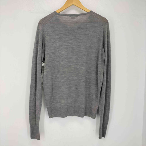 ジョンスメドレー JOHN SMEDLEY イングランド製 メリノウール Vネックニット メンズ JPN:M