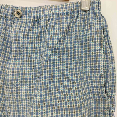 ピコ PIKO 90s ロゴ刺繍 チェックショーツ ハーフパンツ メンズ JPN:M