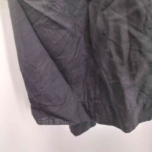 ユナイテッドアローズグリーンレーベルリラクシング UNITED ARROWS green label relaxing ボイル ギャザー ハオリ ショートスリーブ ワンピース レディース