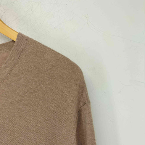 マーロ malo MADE IN ITALY カシミヤコットン Vネックニット メンズ JPN:52