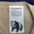 マイパンダ my panda cashmere カシミヤ100 バイカラー クルーネックニット メンズ JPN:3