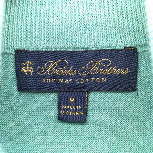 ブルックスブラザーズ BROOKS BROTHERS SUPIMA COTTON ハーフジップ コットン ニット メンズ import:M