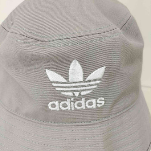 アディダス adidas Grey Adicolor Trefoil Bucket Hat バケットハット レディース