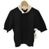 ユナイテッドアローズグリーンレーベルリラクシング UNITED ARROWS green label relaxing 襟付き 5分袖 プルオーバー ニット レディース
