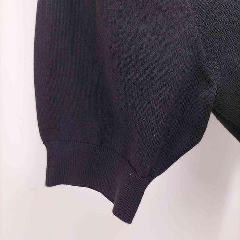 ユナイテッドアローズグリーンレーベルリラクシング UNITED ARROWS green label relaxing 襟付き 5分袖 プルオーバー ニット レディース