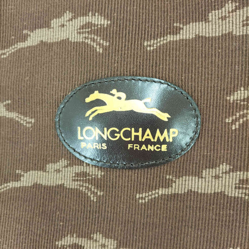 ロンシャン LONGCHAMP 総柄ショルダーバッグ レディース