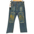 ボンダッチ Von Dutch 00S Y2K パッチワーク ペイント ダメージ加工 デニムパンツ メンズ