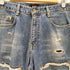ボンダッチ Von Dutch 00S Y2K パッチワーク ペイント ダメージ加工 デニムパンツ メンズ