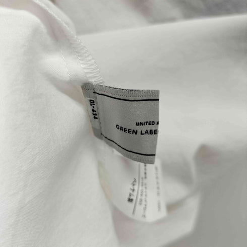 ユナイテッドアローズグリーンレーベルリラクシング UNITED ARROWS green label relaxing スタンドネック 2WAY ブラウス レディース