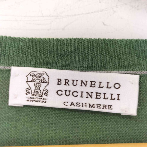 ブルネロ クチネリ Brunello Cucinelli CASHMERE&WOOL カシミヤ混 Vネックニット メンズ JPN:52