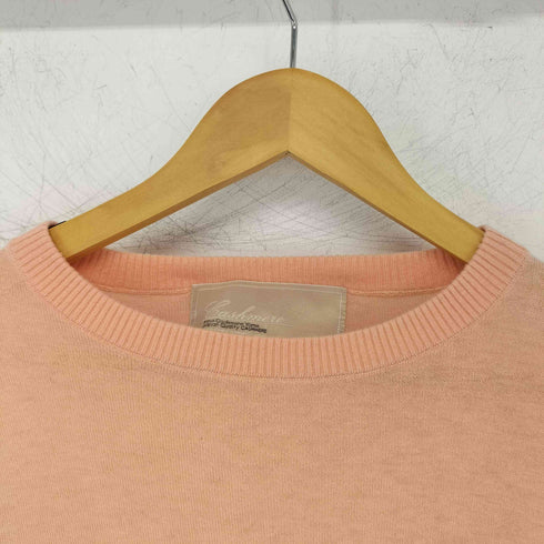 ダブルスタンダードクロージングヒム D/him CASHMERE100 カシミヤ クルーネックニット メンズ JPN:48