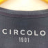チルコロ1901 circolo 1901 HENRY T-SHIRT ヘンリーネック Tシャツ メンズ import:L