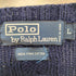 ポロバイラルフローレン Polo by RALPH LAUREN ポニー無し ピマコットン ケーブル編み ニットセーター メンズ JPN:L