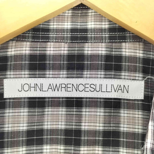 ジョンローレンスサリバン JOHN LAWRENCE SULLIVAN L/Sチェックシャツ メンズ US:38