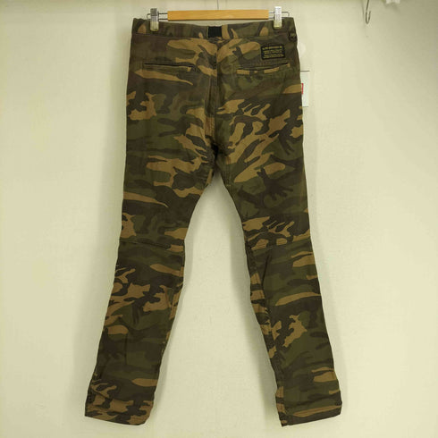 アルファインダストリーズ ALPHA INDUSTRIES 別注 カモ柄テーパードパンツ メンズ JPN:S