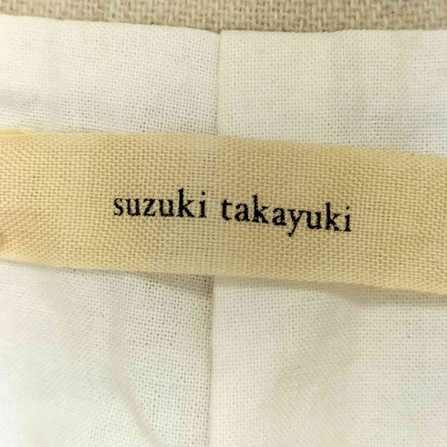 スズキタカユキ suzuki takayuki 3Bウールテーラードジャケット メンズ JPN:2