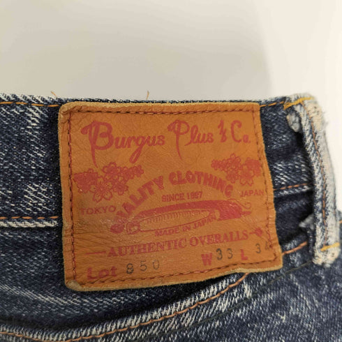 バーガスプラス BURGUS PLUS Lot850 ボタン フライ デニム パンツ メンズ W33/L34