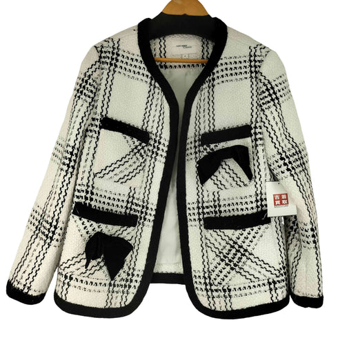 VERO MODA ボタンレス ツイードジャケット レディース JPN:M
