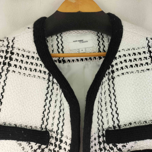 VERO MODA ボタンレス ツイードジャケット レディース JPN:M
