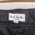 ポールスミス Paul Smith 90-00s YZIP ジッパーフライ カウレザーパンツ レディース 28