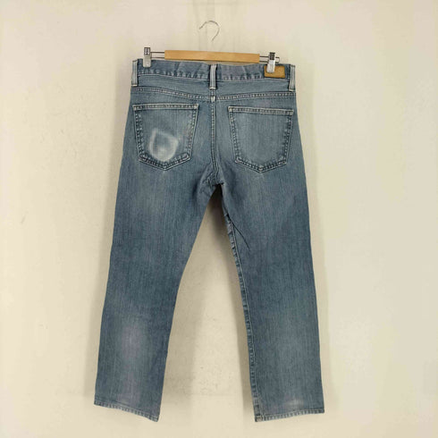 エドウィン EDWIN 別注 ジッパーフライ ストレート ウォッシュドデニムパンツ メンズ 31/34