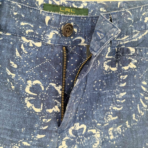 ローレンジーンズカンパニー LAUREN JEANS COMPANY ボタニカル柄 クロップド イージーパンツ メンズ 6