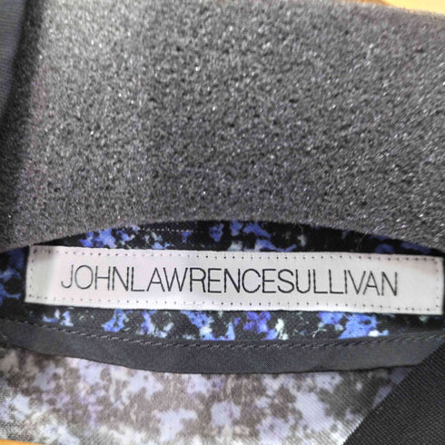ジョンローレンスサリバン JOHN LAWRENCE SULLIVAN 総柄ジップアップブルゾン メンズ US:36