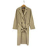 ザラ ZARA フェイクスウェード チェスターコート レディース import:M