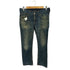 リーバイス Levis 06年 9月製造 ジッパーフライ クラッシュ ストレートデニムパンツ メンズ 32