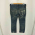 リーバイス Levis 06年 9月製造 ジッパーフライ クラッシュ ストレートデニムパンツ メンズ 32
