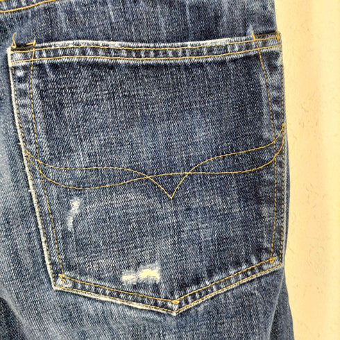 ポロラルフローレン POLO RALPH LAUREN 625 ボタンフライ スリムフィット ストレートデニムパンツ メンズ 35×32