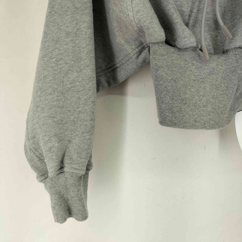 アディダス adidas クロップドパーカー レディース import:XS