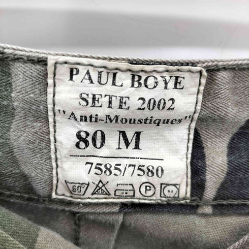2002 French Military PAUL BOYE Anti-Moustiques カーゴパンツ メンズ 80 M