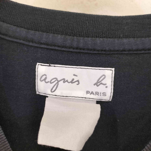 アニエスベー agnes b. PARIS 90s クルーネック半袖Tシャツ カットソー メンズ