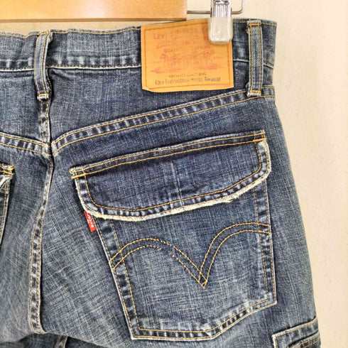 リーバイス Levis 05年 9月製造 533 カーゴポケット ジッパーフライデニムパンツ Y2K メンズ 32