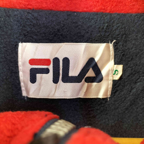 フィラ FILA 裏地フリース スタンドカラージップアップジャケット メンズ S