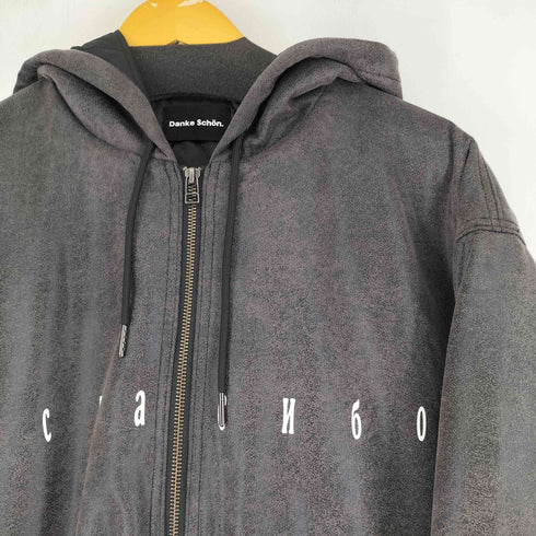 ダンケシェーン Danke Schon LEATHER TOUCH HOODED BLOUSON メンズ FREE