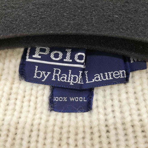 ポロバイラルフローレン Polo by RALPH LAUREN 90S Vネック ウール セーター メンズ import:M