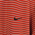 ナイキゴルフ NIKE GOLF 00s DRI-FIT ボーダー柄 ハーフジップ ワンポイントスウッシュ刺繍 モックネック インナーシャツ メンズ XXL